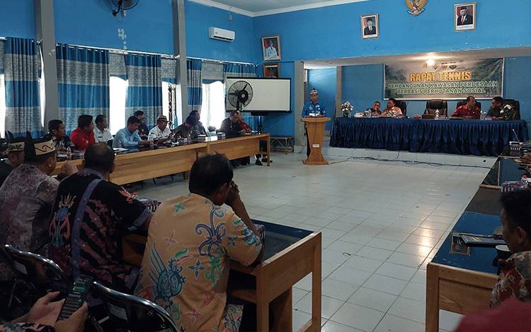 Read more about the article Rapat Teknis Pembangunan Kawasan Perdesaan Berbasis Perhutanan Sosial digelar di Kapuas